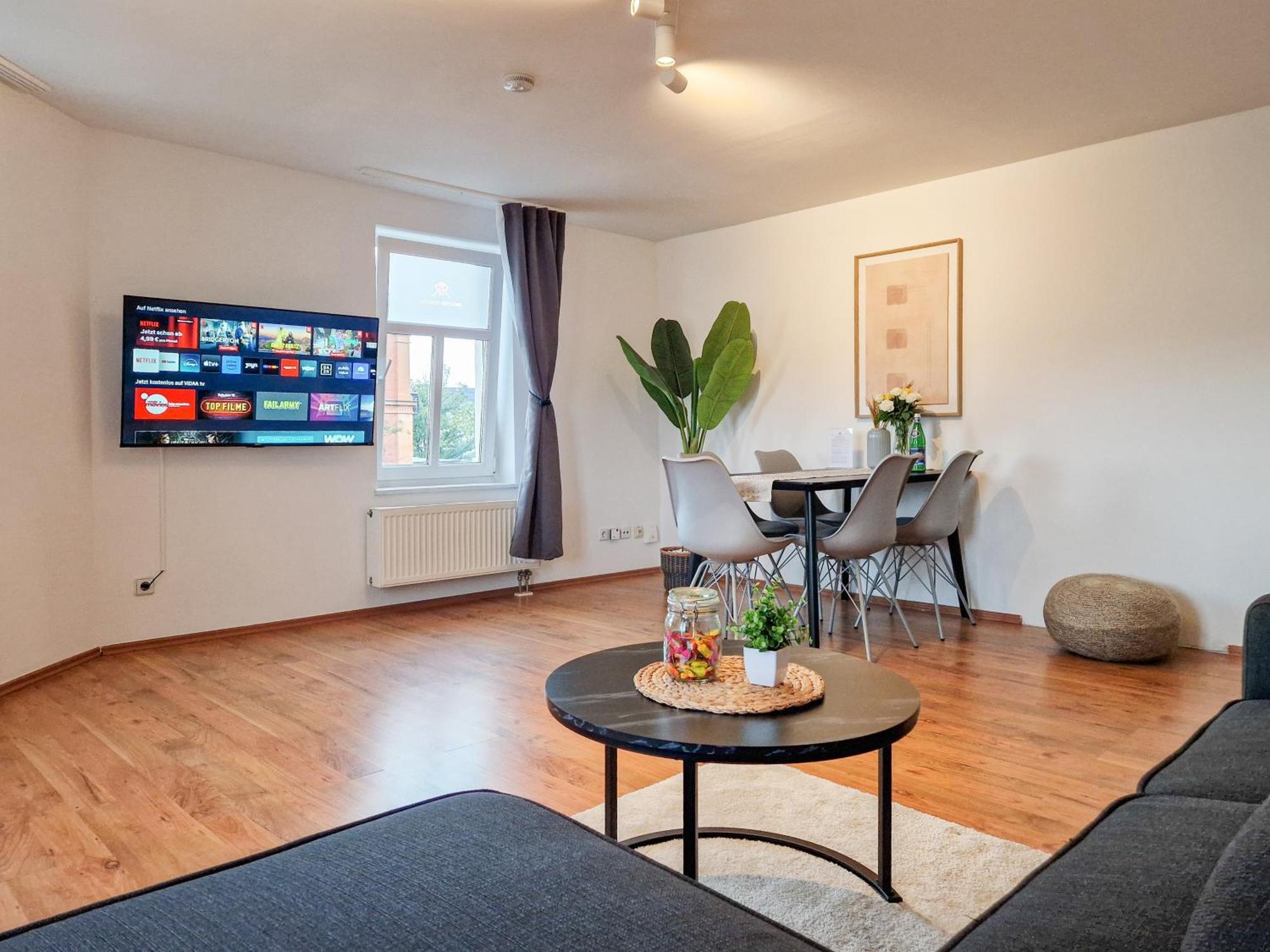 Rr - New - Apartments Kappel - 85Qm - Lift - Wifi 开姆尼茨 外观 照片