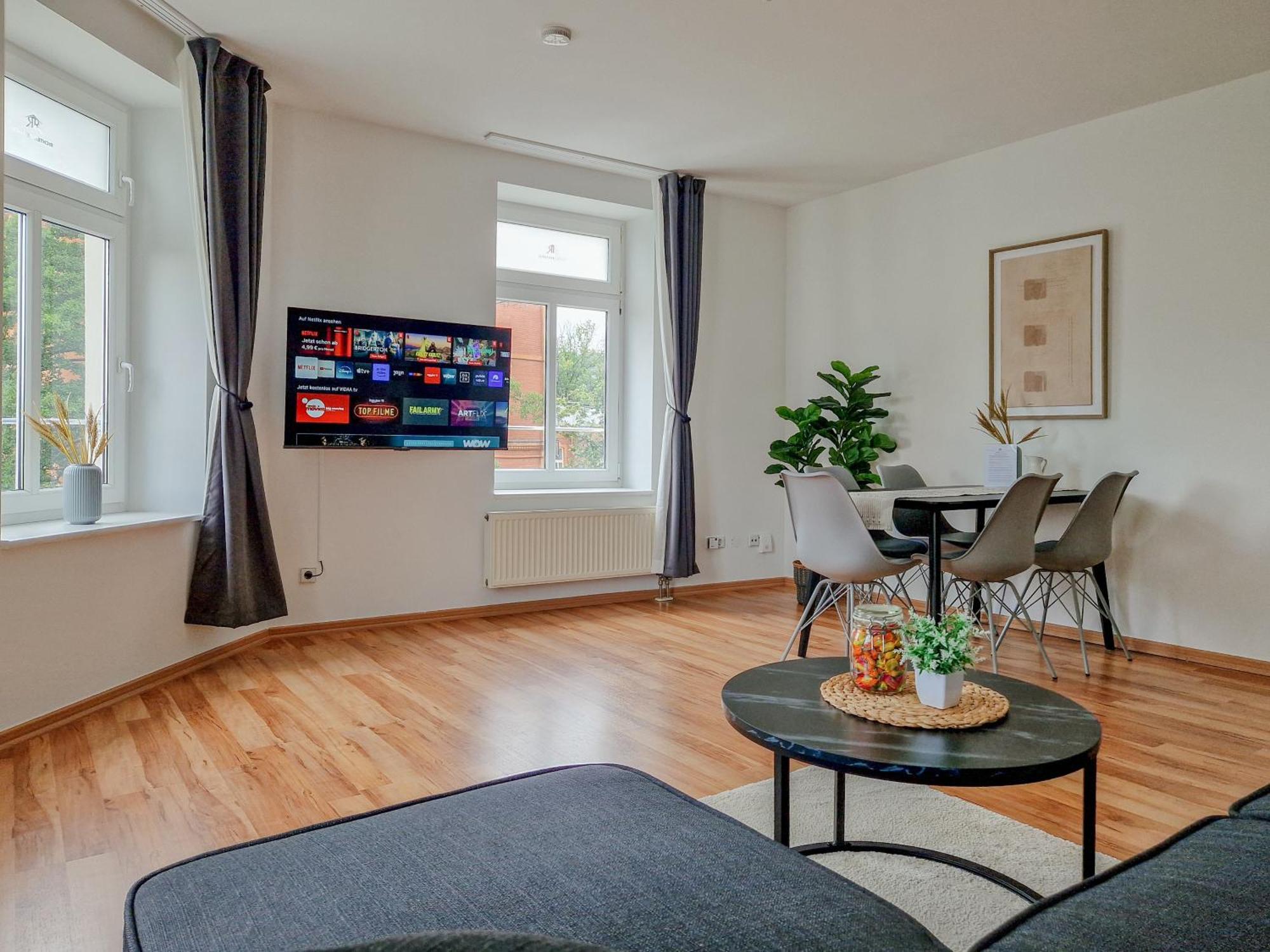 Rr - New - Apartments Kappel - 85Qm - Lift - Wifi 开姆尼茨 外观 照片